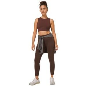 Lululemon Wunder Train High-Rise Tight 25" Brown Earth Womens Size 20